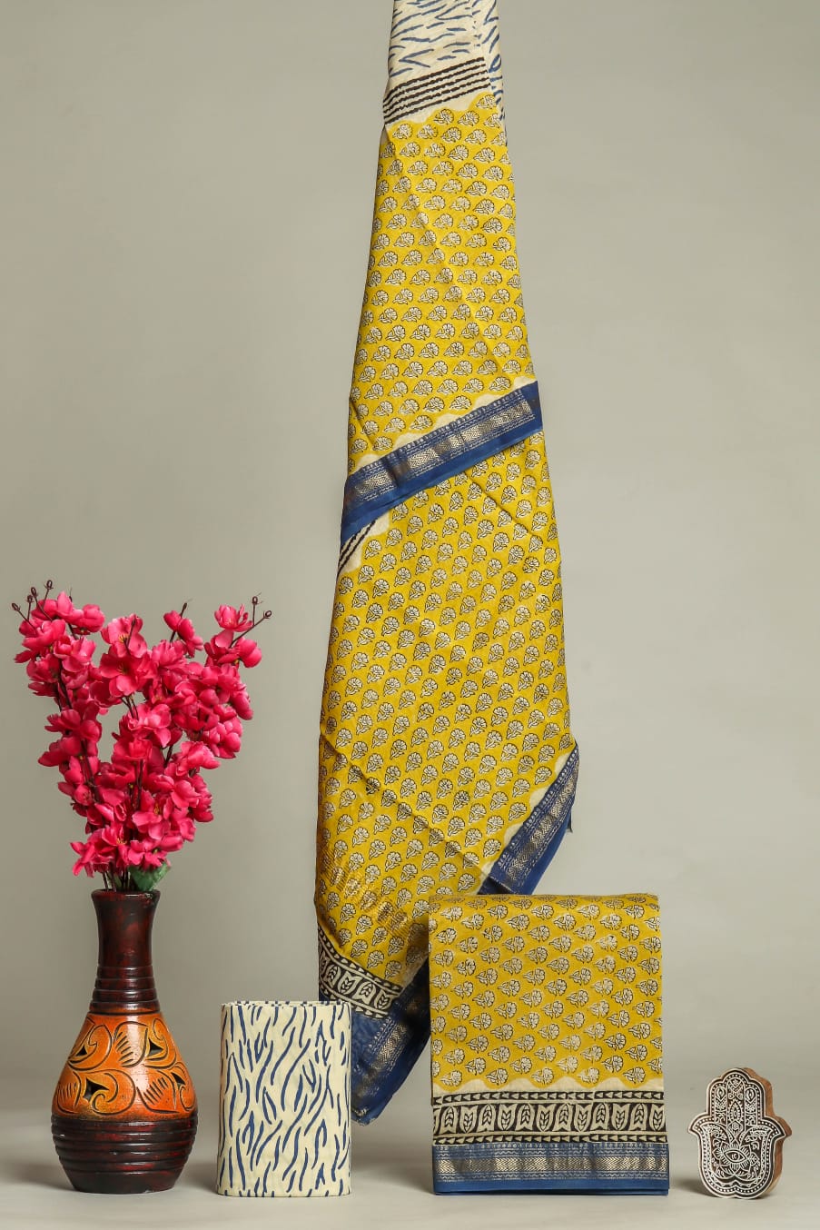 Amaravati Heritage Silk Suit main image 0