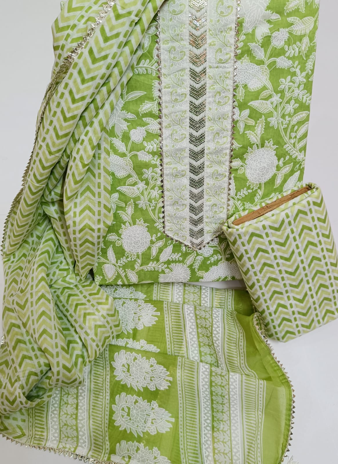 COTTON SUIT WITH COTTON SUIT