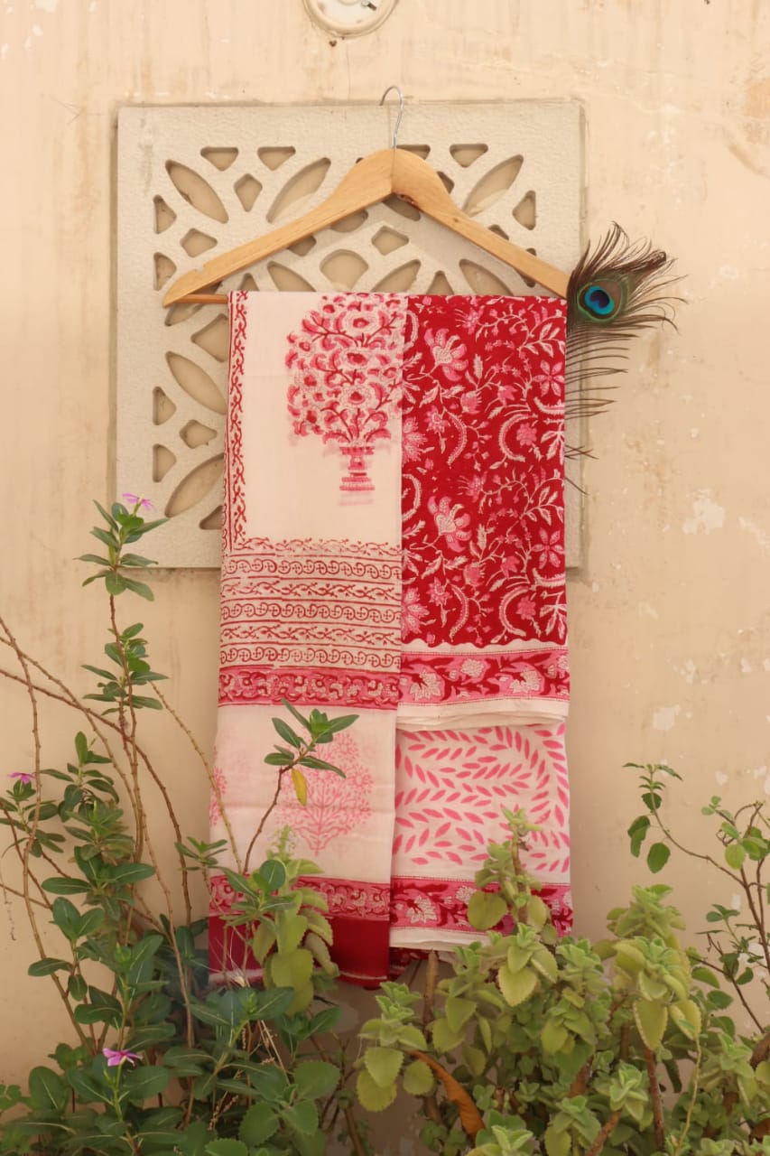 Wren Flower Jaal Print Suit Set