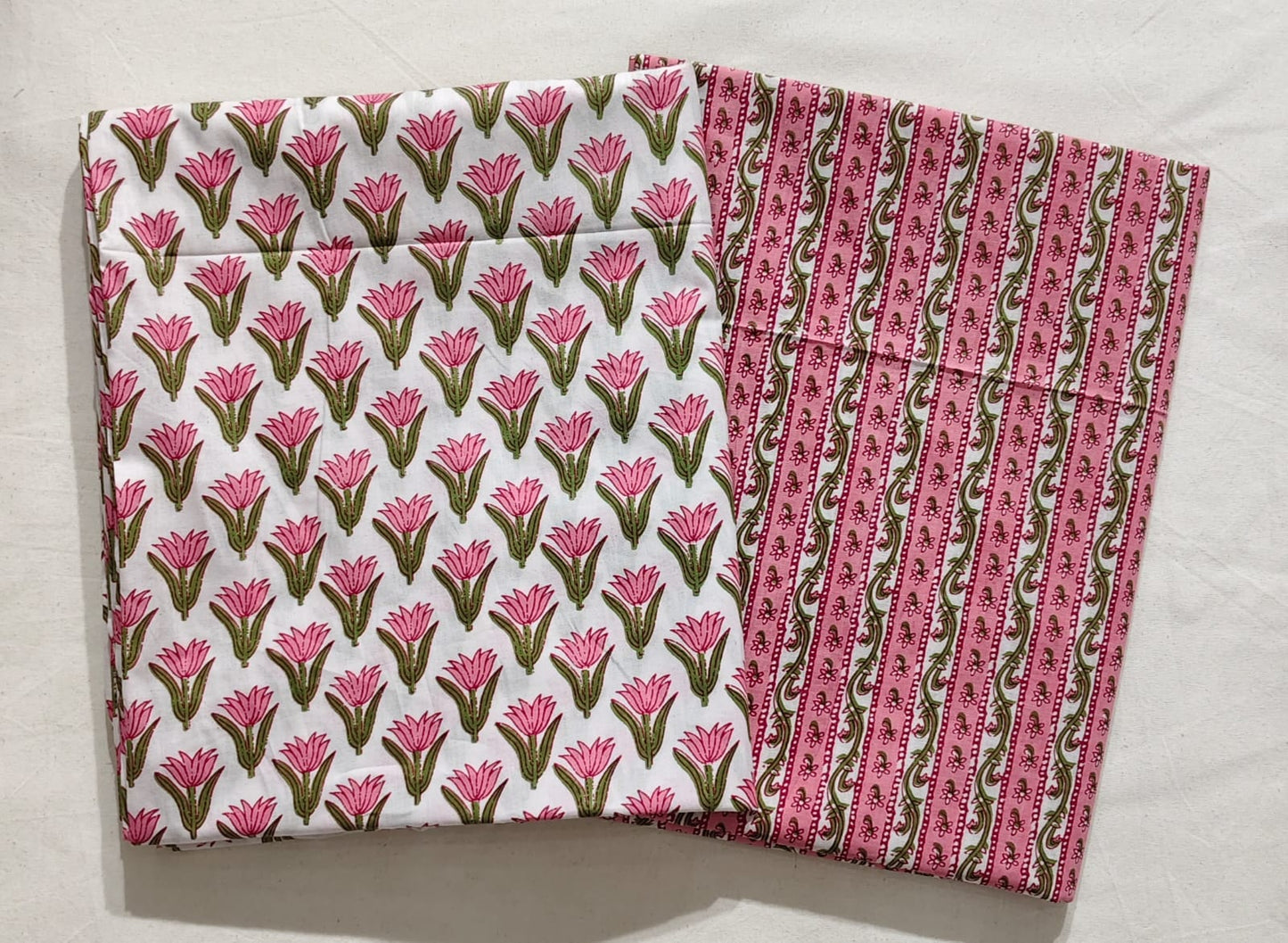 Traditional Sanganeri Printed Combo Set