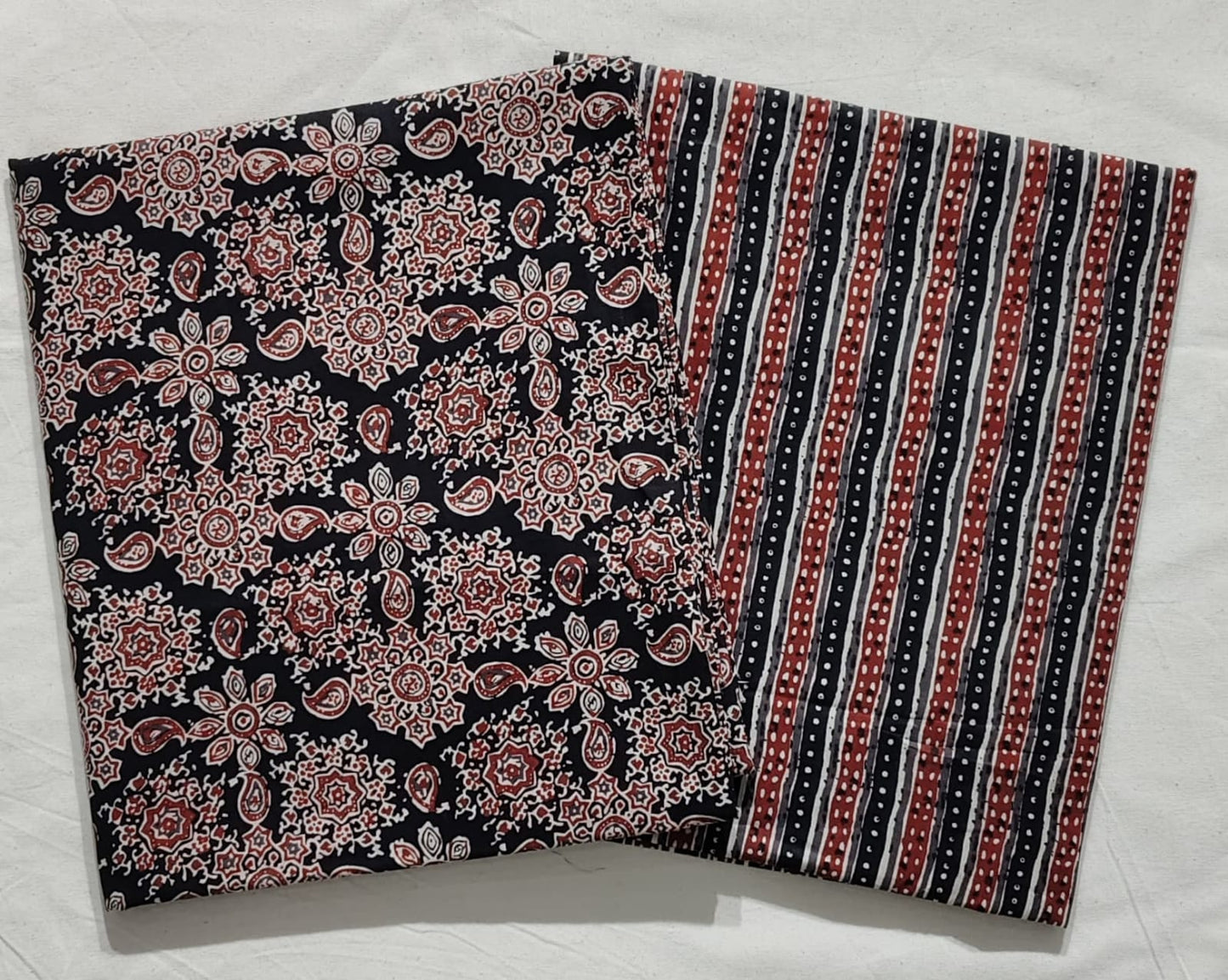 Traditional Sanganeri Printed Combo Set
