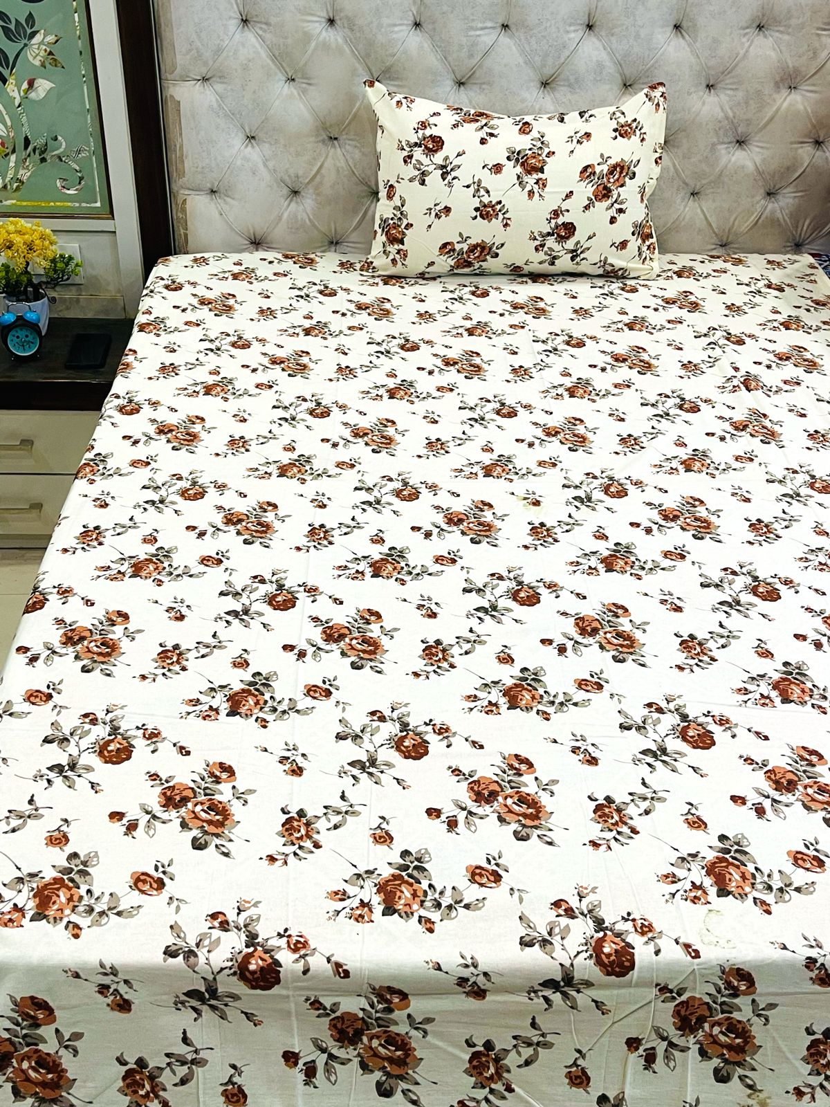 SINGLE SIZE BED SHEET