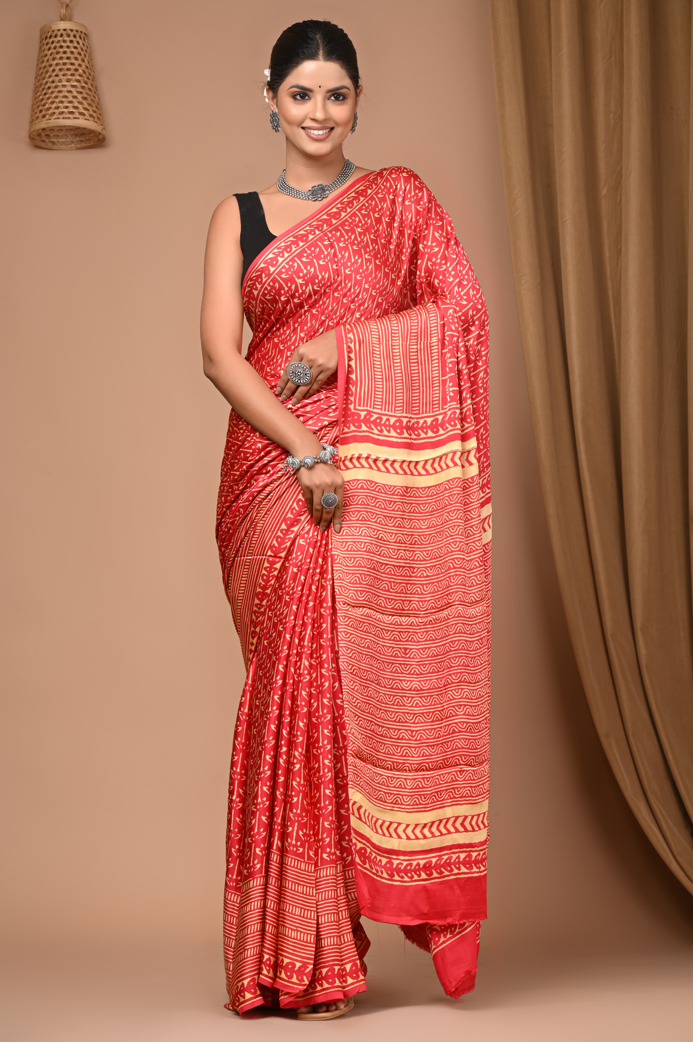 PURE MODAL SILK SAREE