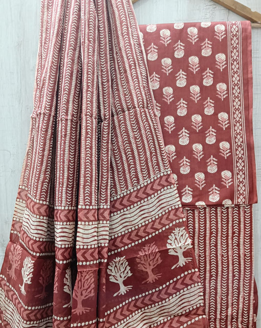 COTTON SUIT WITH COTTON DUPATTA