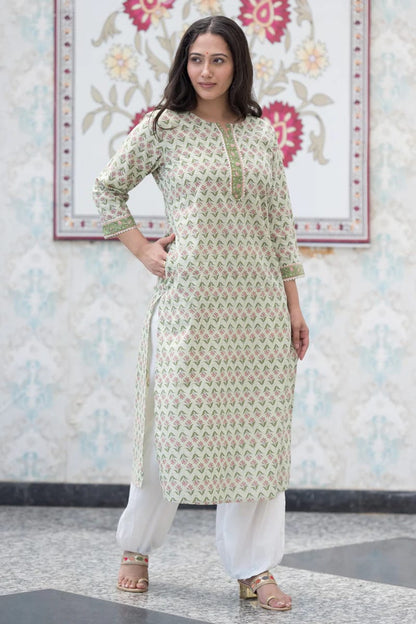 print cotton Kurti