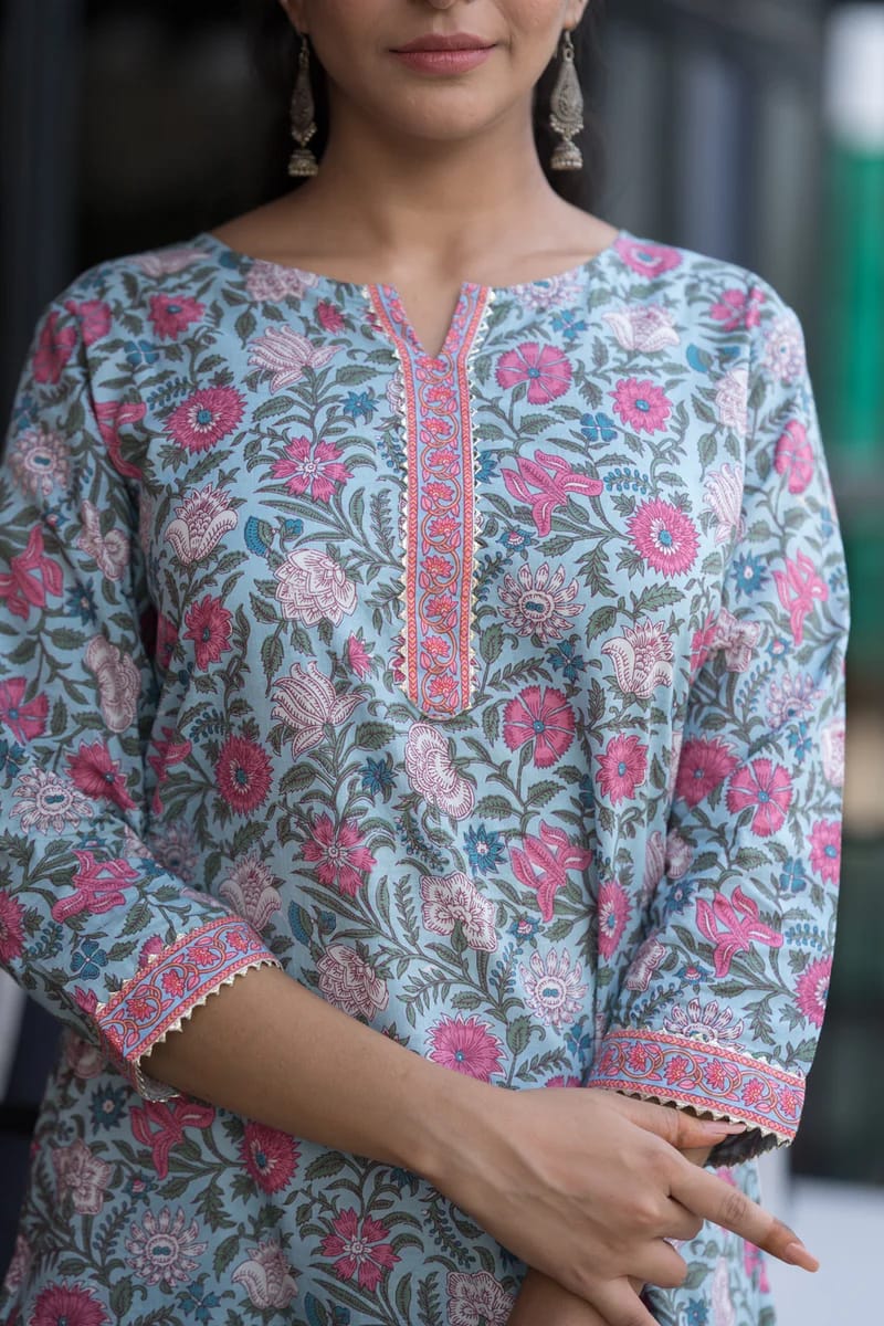 top cotton kurti