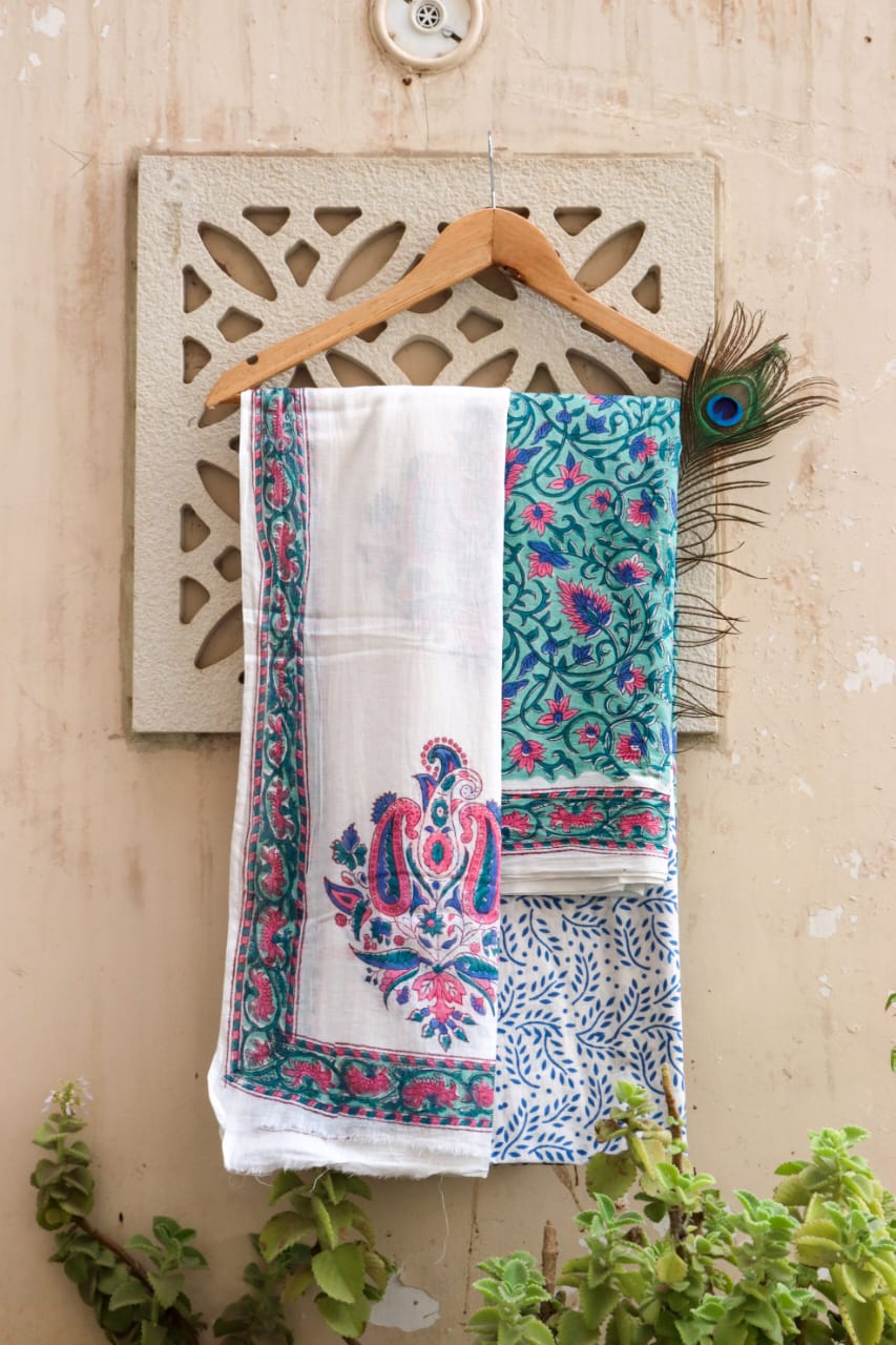 Sloane Flower Jaal Print Suit Set
