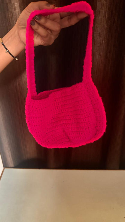 crochet pouch sling bag