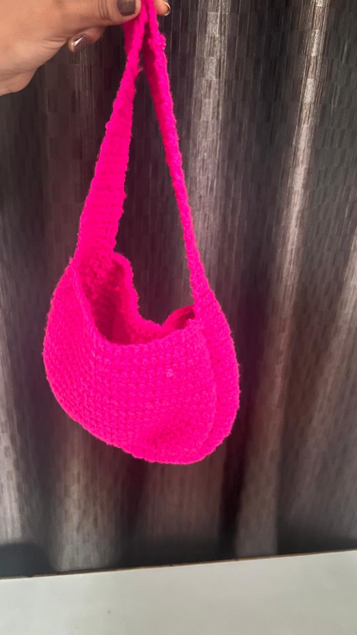 crochet pouch sling bag