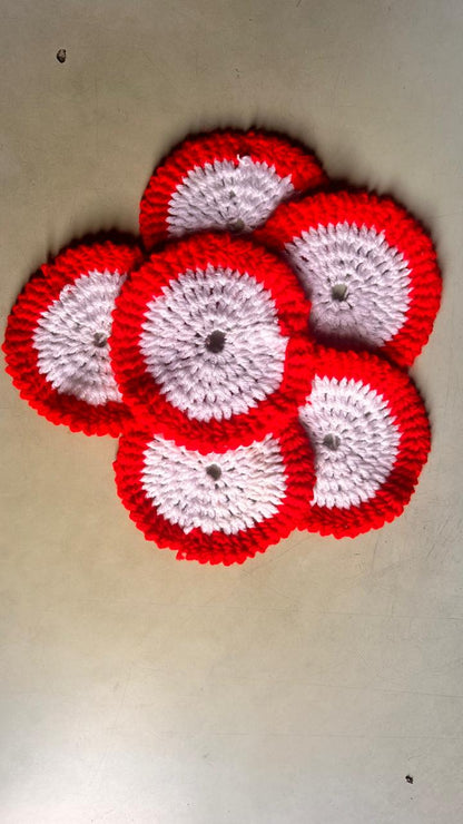 Handmade Crochet Coasters