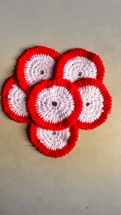 Handmade Crochet Coasters