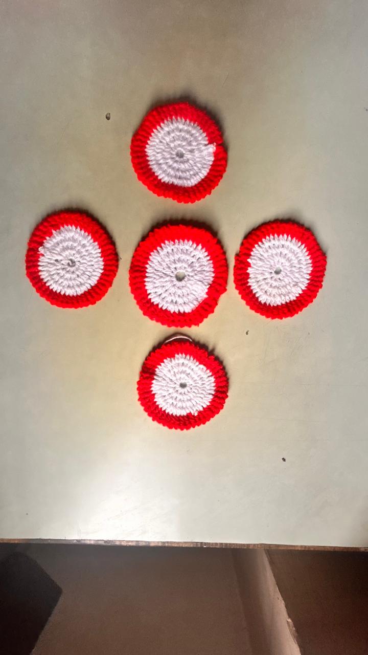 Handmade Crochet Coasters