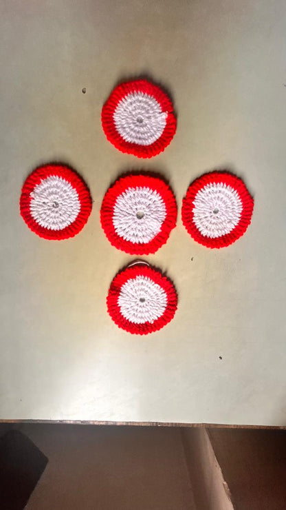 Handmade Crochet Coasters