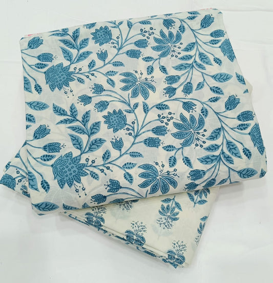 Traditional Sanganeri Printed Combo Set