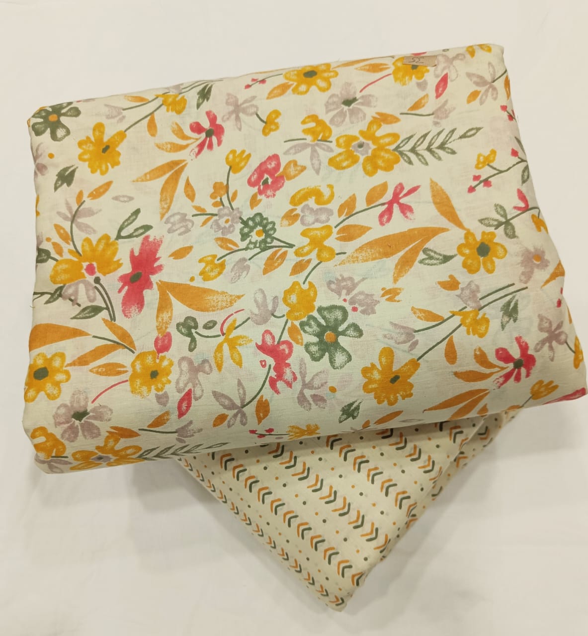 Traditional Sanganeri Printed Combo Set