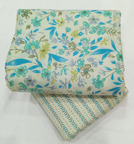 Traditional Sanganeri Printed Combo Set