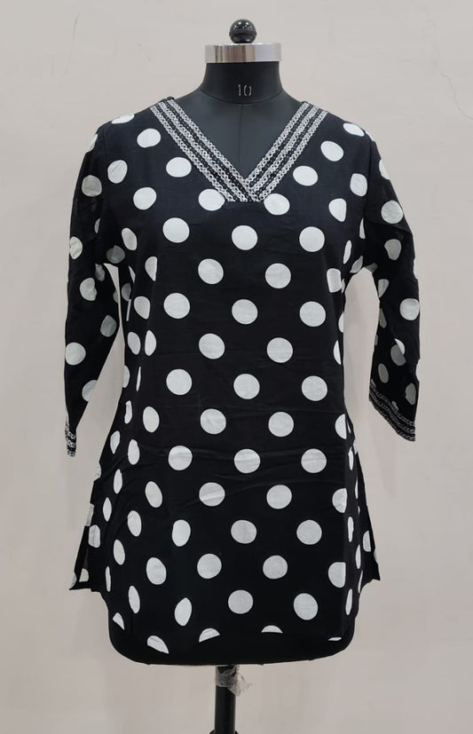 Hand Block Printed Short Kurti