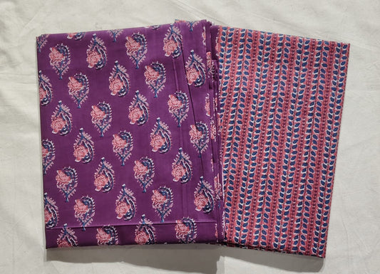 Traditional Sanganeri Printed Combo Set