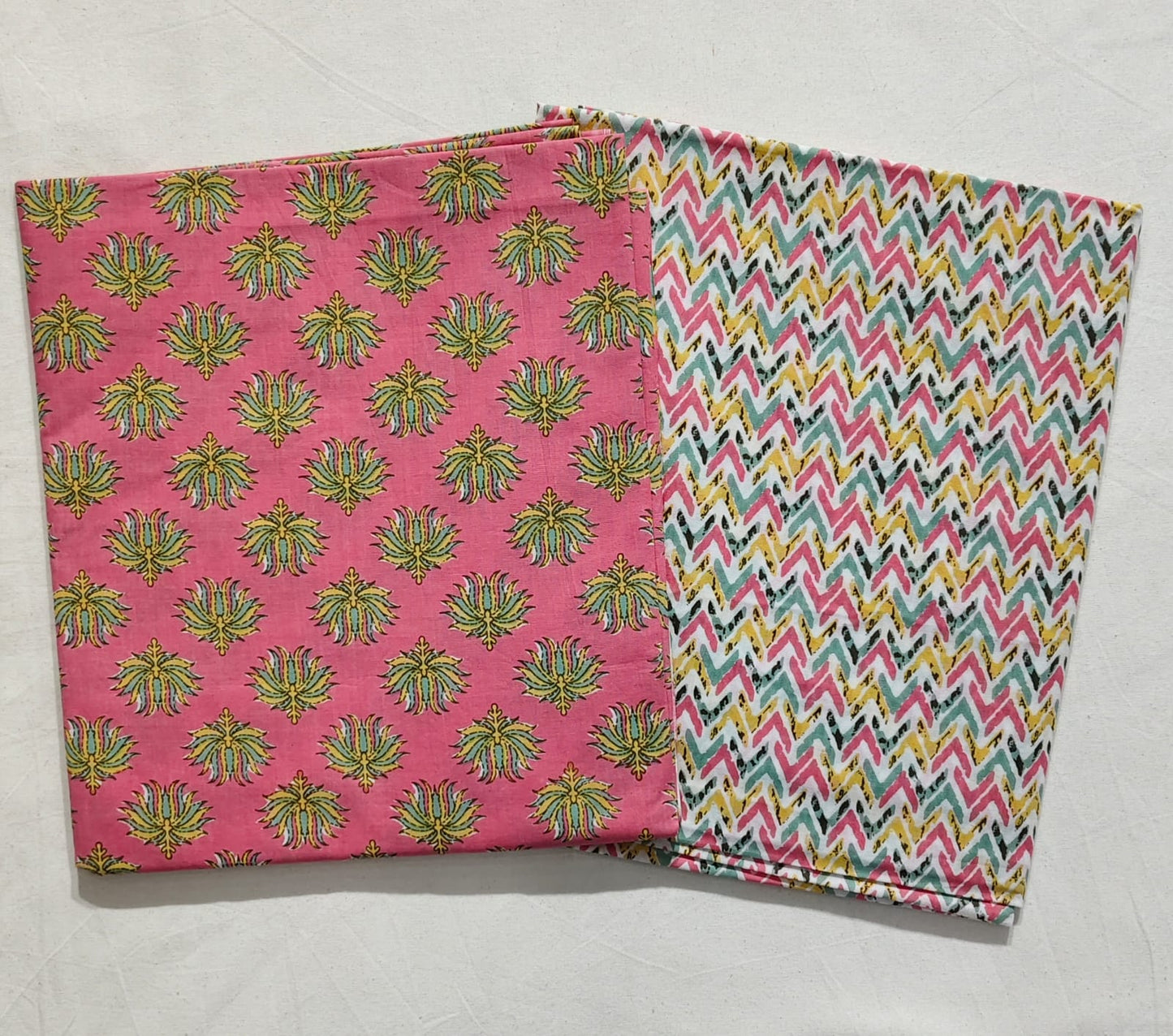 Traditional Sanganeri Printed Combo Set