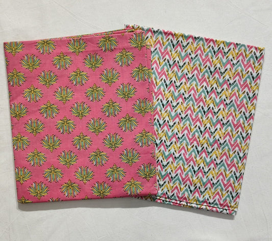 Traditional Sanganeri Printed Combo Set