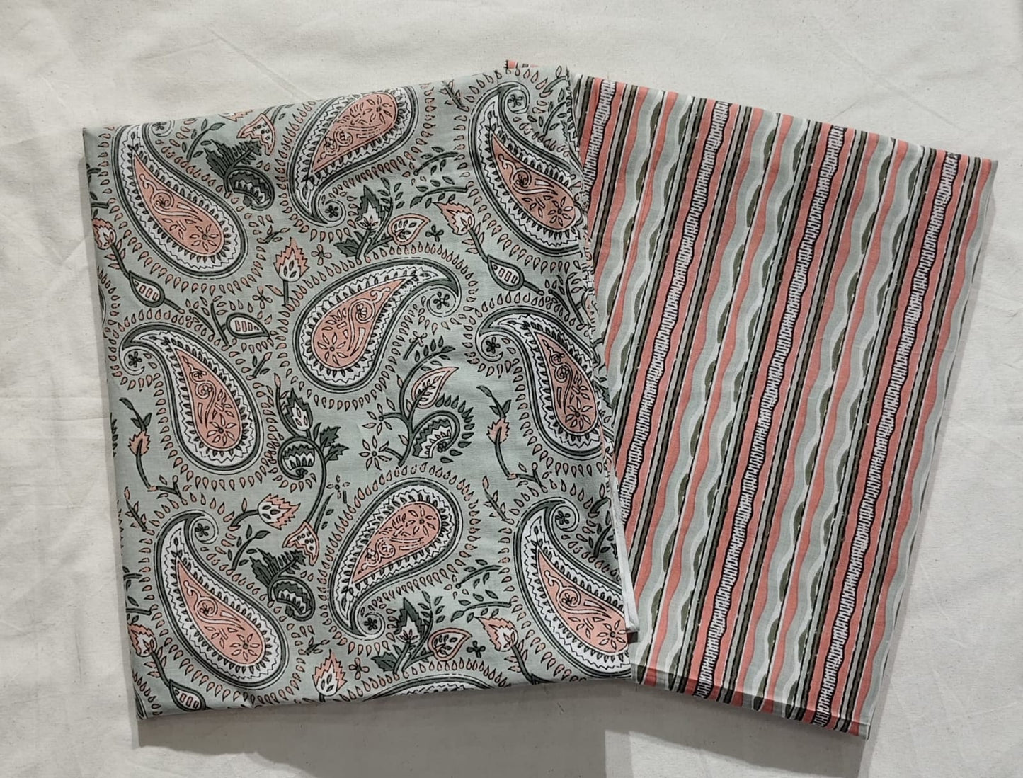 Traditional Sanganeri Printed Combo Set