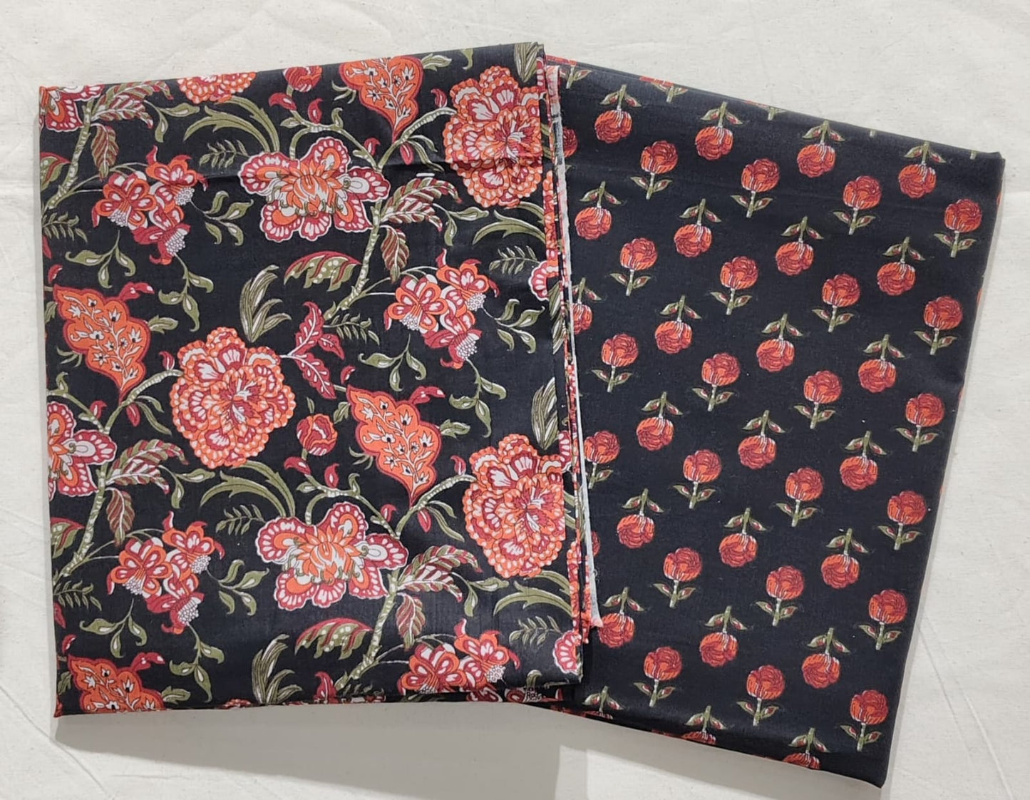 Traditional Sanganeri Printed Combo Set