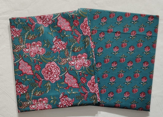 Traditional Sanganeri Printed Combo Set