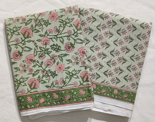 Traditional Sanganeri Printed Combo Set