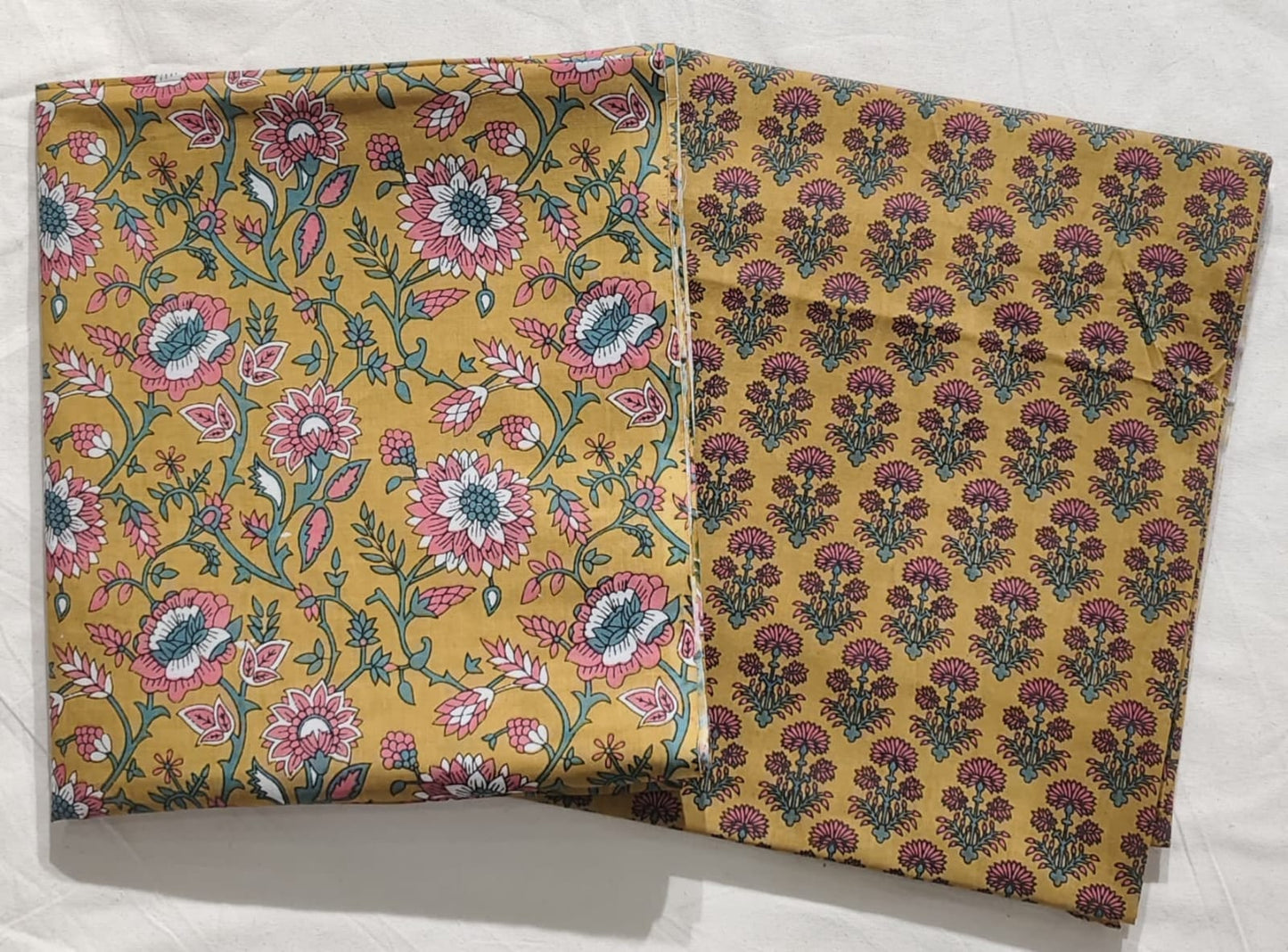 Traditional Sanganeri Printed Combo Set