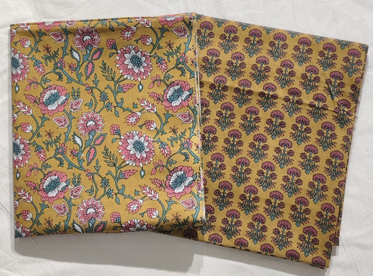 Traditional Sanganeri Printed Combo Set