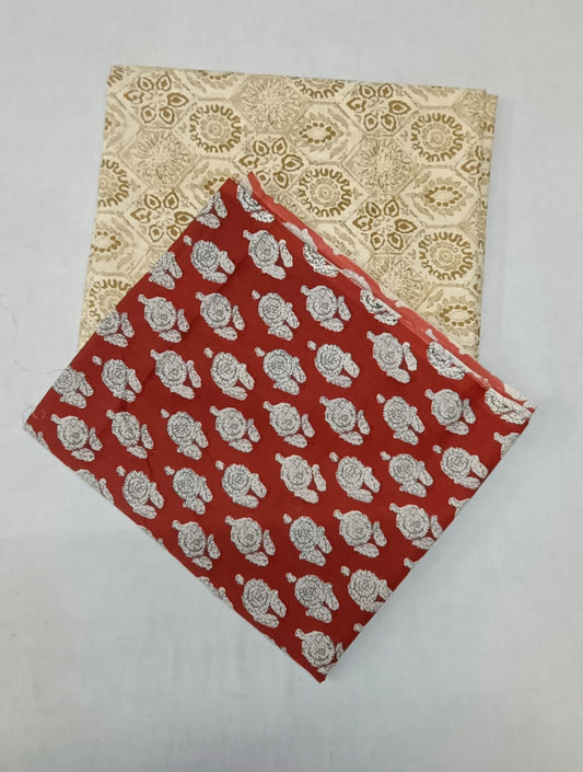 Traditional Sanganeri Printed Combo Set
