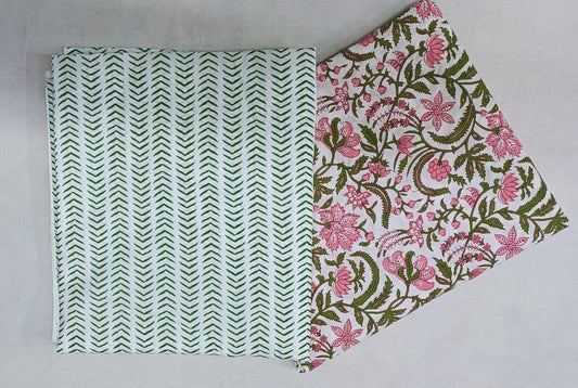 Traditional Sanganeri Printed Combo Set