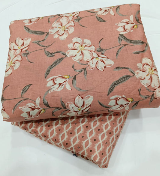 Pure Cotton Top And Bottom Combo Set